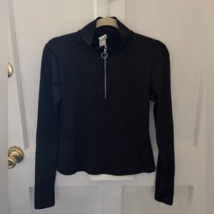 H&M quarter zip shirt